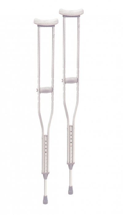 Aluminum Crutches with Accessories