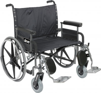 Bariatric Deluxe Sentra Heavy-Duty, Extra-Extra-Wide Wheelchair