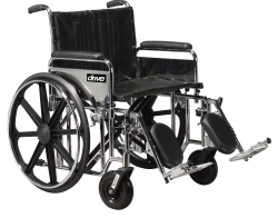 Bariatric Sentra Extra-Heavy-Duty Wheelchair