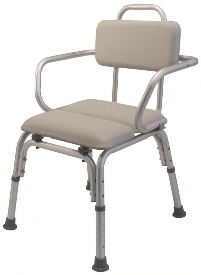 Lumex Padded Bath Chair with Arms