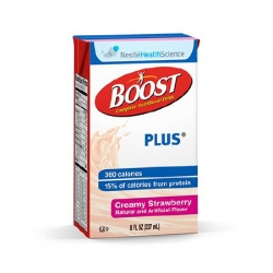 Oral Supplement Boost Plus® Creamy Strawberry